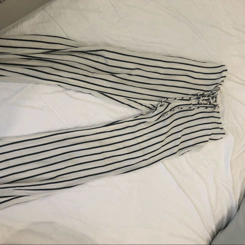 Amuse society striped pants